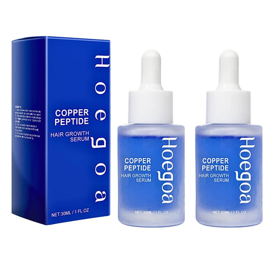 Copper Peptide Hair Growth Serum, Hair Growth Oil, Hair Thickening Products for Women & Men, Hair Serum for Dry Damaged Hair, Hair Oils for Hair Growth, Hair Care for Thinning Hair & Hair Loss