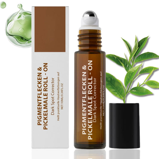 IZBEAUVO Dark Spot Corrector for Face &Body - Back Acne Removal Cream with 2% Salicylic Acid & Tea Tree Oil, Dark Spot Correcting Glow Serum Roller- Fades Pigmentation & Redness, Non-Comedogenic Moisturiser