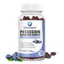 AlphaStateSciences Potassium Magnesium Gummies - Supports Muscle, Bone & Immune Health - 320mg Magnesium Glycinate, 200mg Potassium Citrate, 80mg Calcium Carbonate, 10mg Zinc, Vitamins B12, C, D3