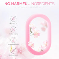 ChicNana SkinCare Set, JAPAN Sakura Skin Care Sets & Kits, Cleanser, Toner, Serum, Eye Cream, Face Cream, Skin Care Gift Set, Hair Care Gift Set for Teenage Girls(5pcs)