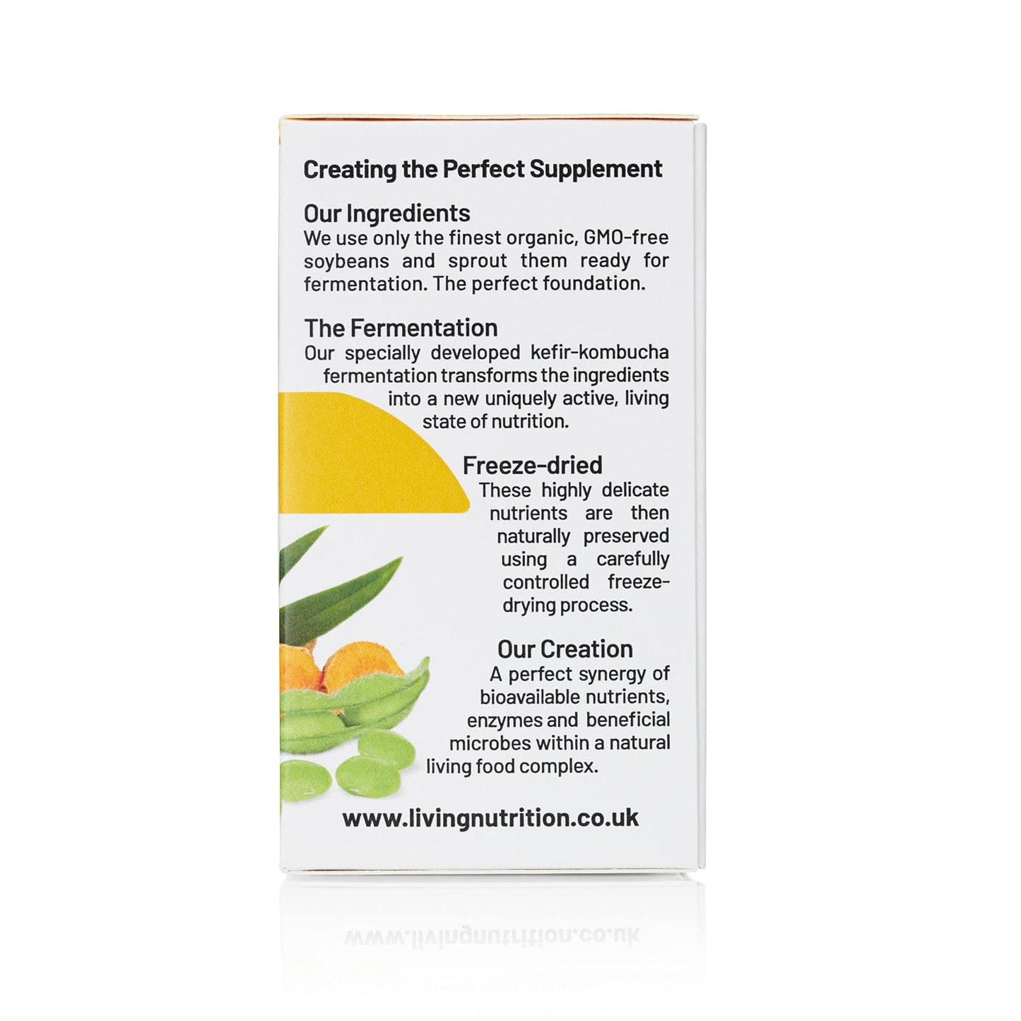 Living Nutrition Organic Your Flora Gold Spice (60 Caps) - Contains Organic Turmeric and Ginger - High in Antioxidants and Polyphenols