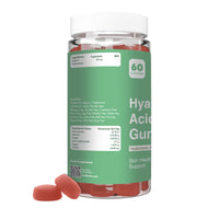 SynBio Hyaluronic Acid Gummies | Supports Skin Hydration & Joint Health | 50mg Sodium Hyaluronate | Gelatin Free, Vegan, Halal & Kosher | 60 Tasty Mixed Berry Flavour Gummies
