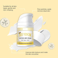 Siyinzu Bee Venom Retinol Skin Cream,Bee Venom Retinol Treatment Cream,Be/e Veno/m Skin Treatment Cre/am,Skin Tightening Cre/am For Face,Retino/l Firming Crea/m,Anti Wrinkle Aging Be/e Veno/m Crea/m