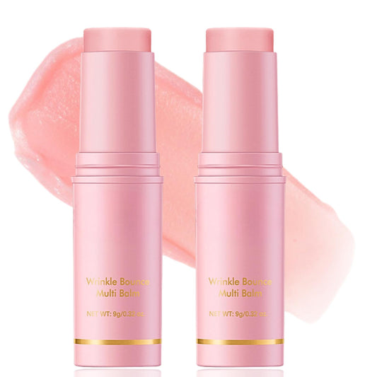 Cureluxe 2PCS Wrinkle Multi Collagen Wand – Deep Wrinkle Filler Collagen Stick for Face,Lip – All-in-One Moisturising Balm for Women – Lifting, Tightening & Firming Night Treatment for Fine Lines
