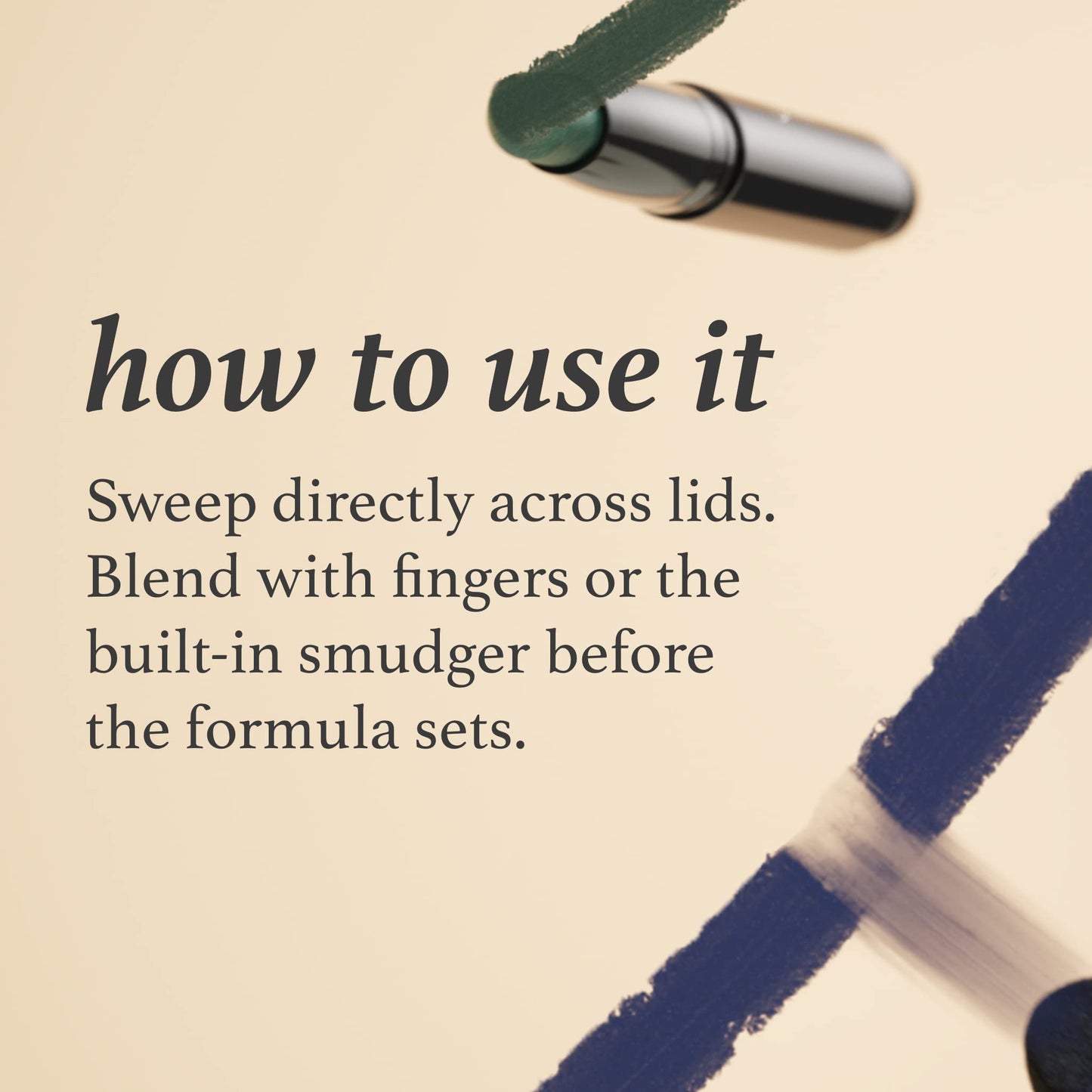 Julep Eyeshadow 101 Crème to Powder Waterproof Eyeshadow Stick, Periwinkle Matte