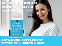 Liposomal Marine Collagen 120 High Strength Collagen Capsules 2760mg Hyaluronic Acid Vitamin C & Biotin | Collagen Supplements for Women & Men (Halal)