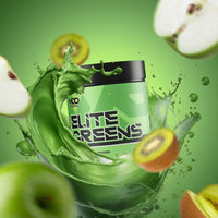 Elite Greens Superfood - WOD Powders | 34 Vegan Superfoods and Natural Ingredients, Green and Red Fruits, Berries,Vegetables, Prebiotics & Digestive Enzymes - 500g (Strawberry & Lime)