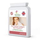 NUVIDA NATURAL HEALTH Marine Collagen Supplement / 60 x 600mg Marine Collagen Capsules/Hydrolysed Type 1 Collagen with Vitamin C