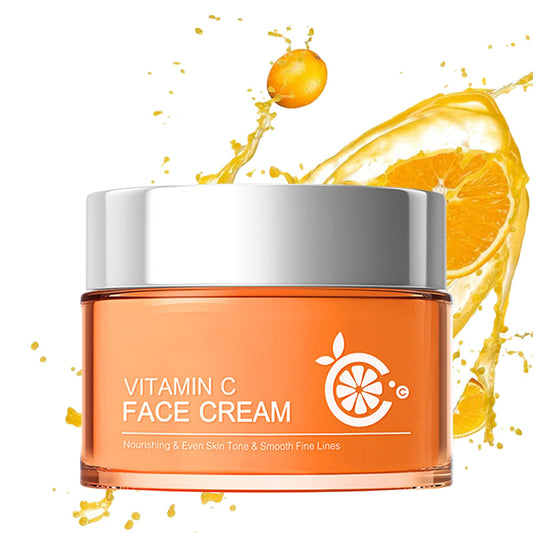 MrCuvaryas Vitamin C Moisturiser For Face Cream, Anti Aging & Wrinkle Day And Night Face Cream For Women & Men, Brighten & Even Skin Tone, Boost Skin Collagen, Reduce Fine Lines for Skin Care