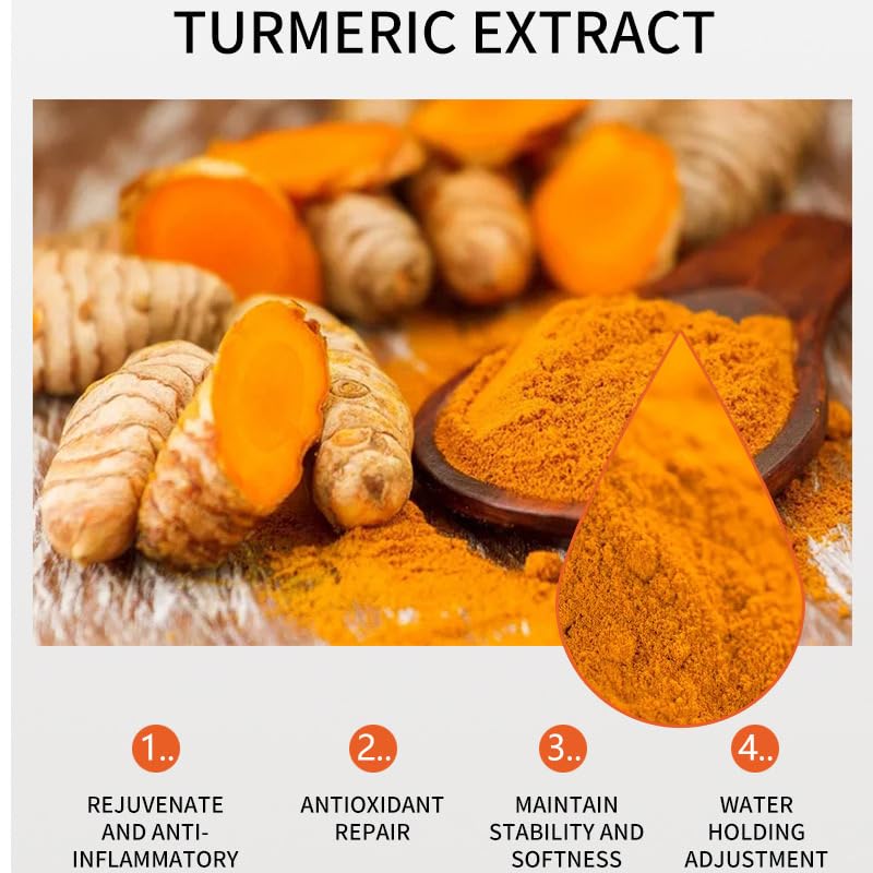 FANFALUV Turmeric Clay Mask-Organic Face Masks Skincare With Vitamin C Helps To Reduce Acne And Dark Spots,Anti-Aging,Firms Skin,Blackhead Remover,Even Out Skin Tone-Turmeric Clay Face Mask (100g)