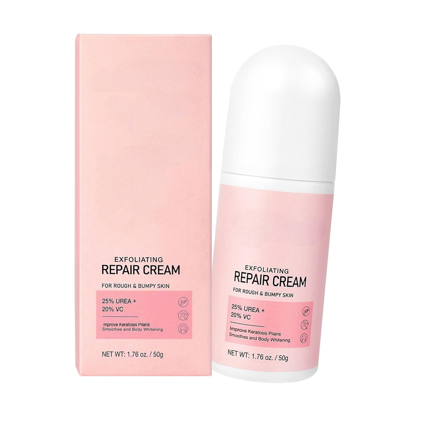 MEITREND Strawberry Skin Treatment,Skin Exfoliating Repair Cream with 20% Vitamin C and 25% Urea,Strawberry Legs Treatment Rough Bumpy Skin Body Lotion Moisturizing Cream,Chicken Skin Care Cream