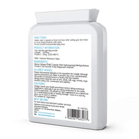 swiss bioenergetics Marine Collagen 600mg 60 Capsules - Highly Bioavailable Naticol® Type 1 Produced by enzymatic hydrolysis ensuring The Highest Levels of oligopeptides with Maximum Purity
