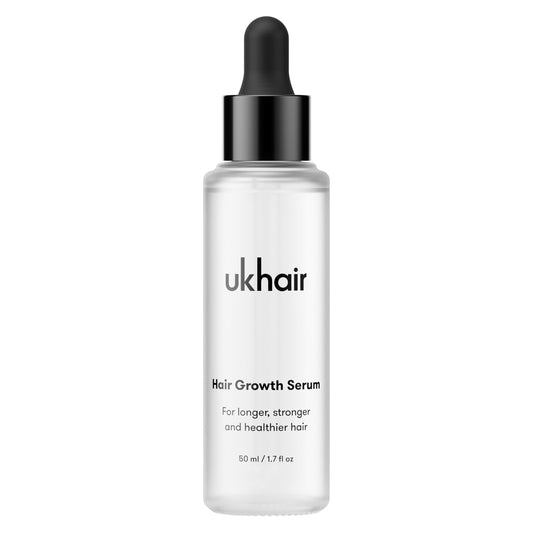 UKLASH | Thicker, Fuller & Healthier Hair Growth Serum - Pea Sprouts, Turmeric & Lemon Water Extract - Vegan, Sulfate & Paraben Free - 50m