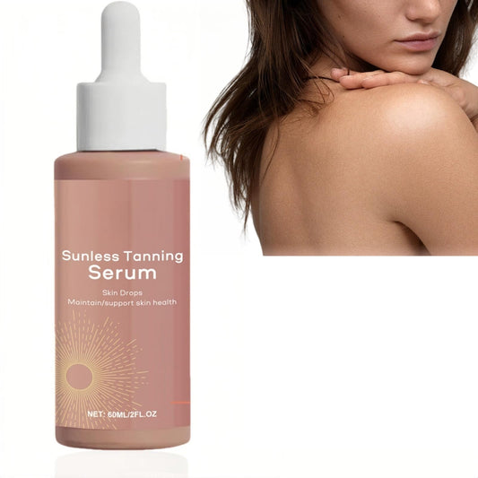 60ML Zeria Sunless Tanning Drops,Zeria Tanning Drops Self Tanner,Tanning Body Lotion for Self Tan