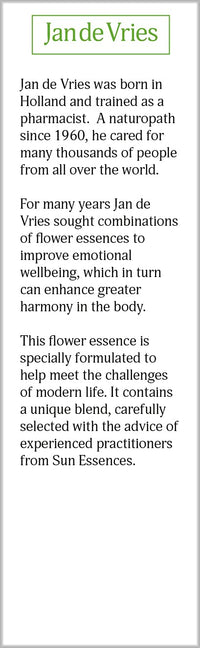 Jan De Vries Confidence Essence | Flower Essence | Boost & Restore Confidence | Lift Self-esteem | Aspen, Centaury, Honeysuckle & Elm | 30ml