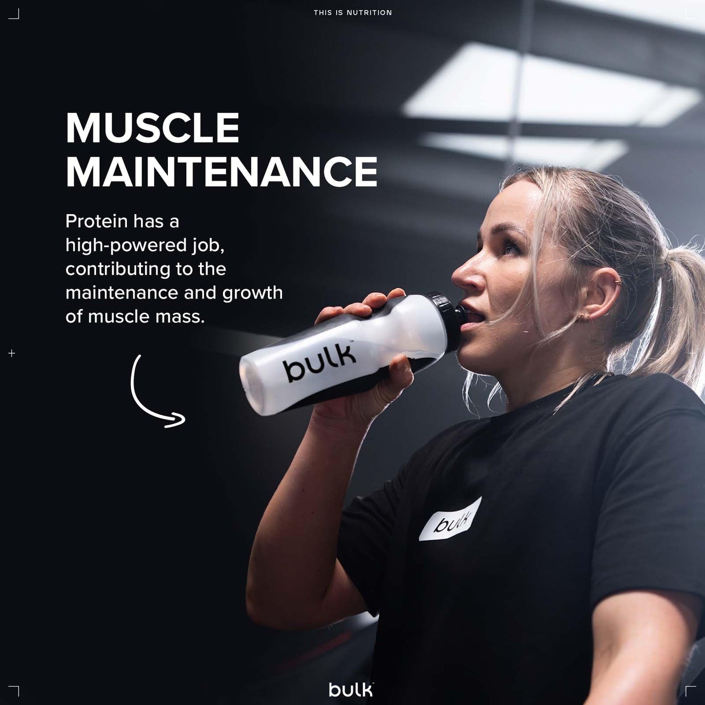 Bulk Natural Pure Whey Protein Concentrate, Sweetened With Stevia, Vanilla, 500 g, 13 Servings, Packaging May Vary