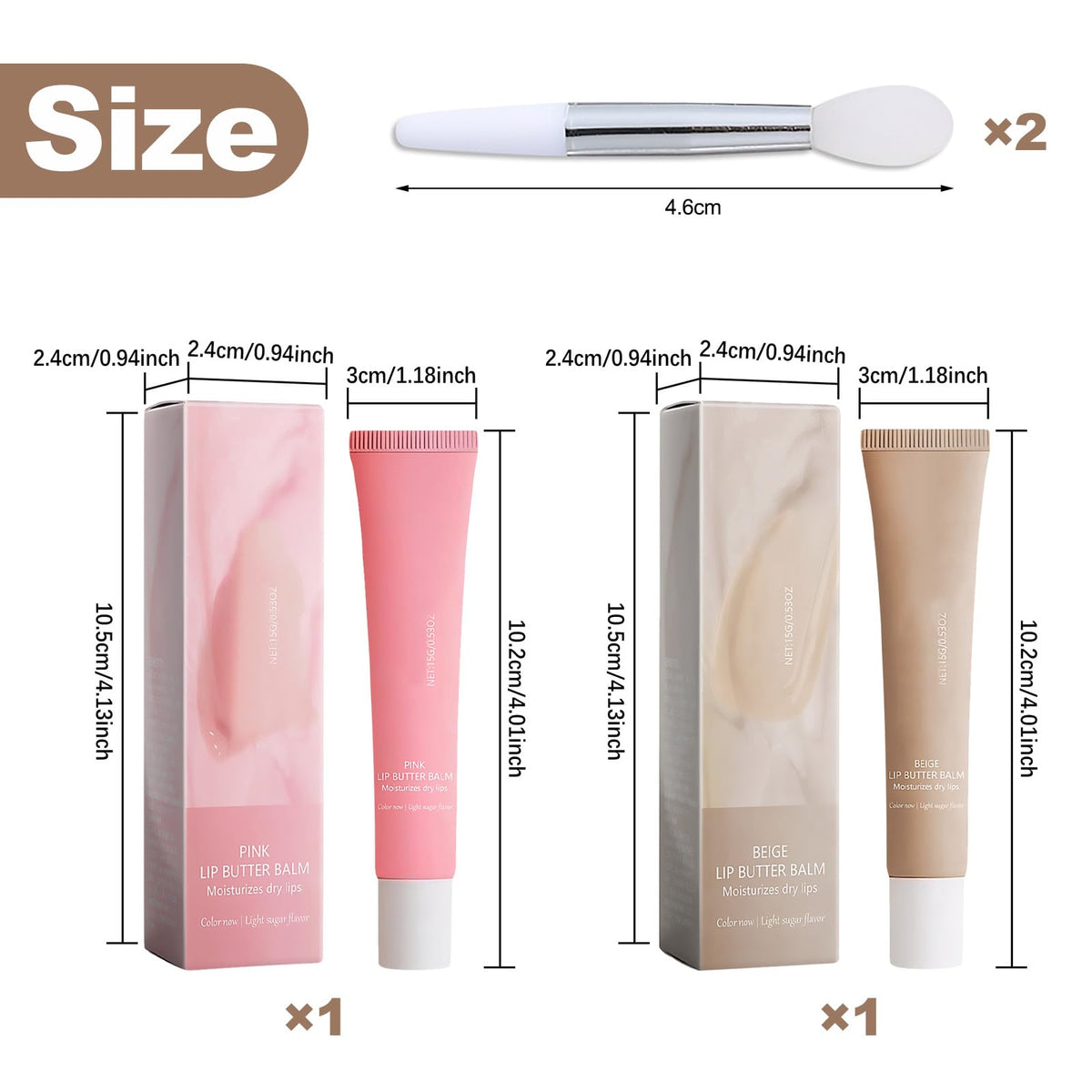 Bisienya Sum-mer Fridays Lip Butter Balm, Conditioning Lip Mask for Instant Moisture Lip Balm for Dry and Chapped Lips Moisturizing Natural Lip Balm Locks in Moisture Moisturizes Brightened for Men and Women