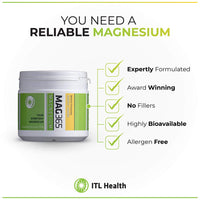 MAG365 Magnesium with Exotic Lemon Food Supplement, 150 g