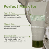 Xinyig Moisturizing Mud Mask for Face and Body,Face Masks Skincare,Collagen Night Wrapping Cream,Mud M/ask for Fac/e Cleansing,Po/re Purifying Wash off Mud Mask,Peel off F?ace,Fa/ce Mask Skincare for Women