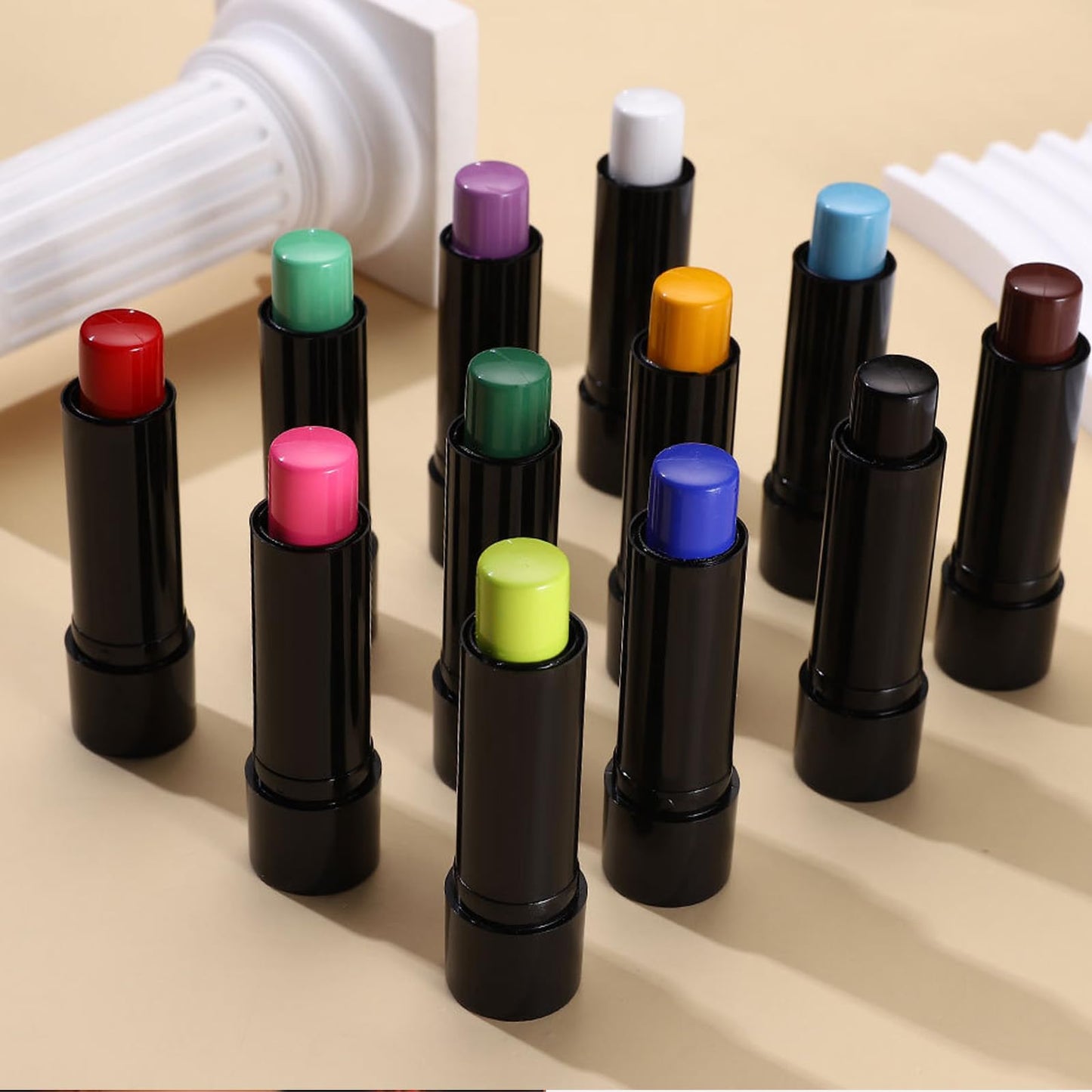 Black Lipsticks For Women Long Lasting, Highly Pigmented Matte Black Lipstick, Waterproof Non Stick Plumping Lip Gloss Velvet Lipstick - Vegan - Cruelty Free