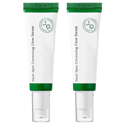 2 PCS Dark Spot Correcting Glow Serum Nicotinamide Facial Serum, Moisture Hydrating Skin Brightening Skin Repairing Face Serum, Facial Skin Care Serum Suitable for All Types of Skin | 50ml*2