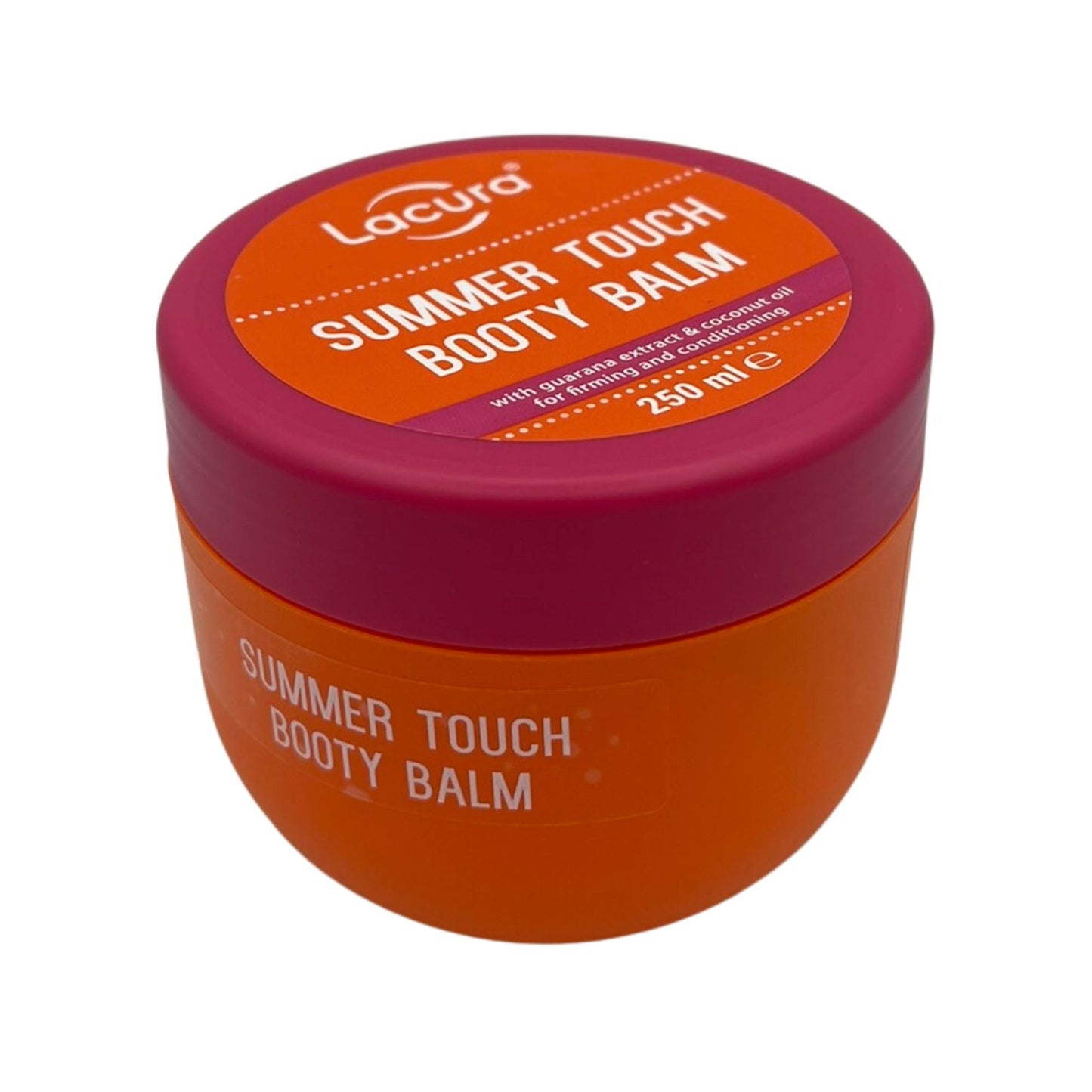 Lacura Booty Balm | Body Cream with Guarana Extract and Coconut Oil | 250ml