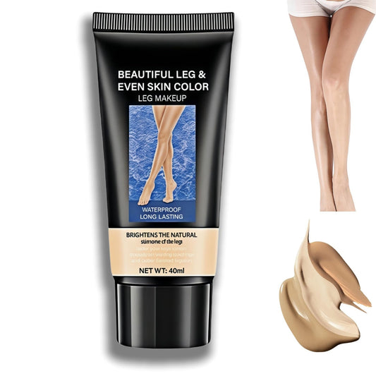 QinZiEn Leg Makeup Waterproof No Transfer,Leg Makeup to Cover Veins,Leg and Body Coverage Perfecter,Light Body Concealer,Easy to Use Foundation Full Coverage,Long Last Bo-dy Make-up,Effective Tato Coverup(01)
