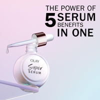 Olay Super Serum, Vitamin C Serum for Face, with Niacinamide, Collagen Peptide, Skincare for Anti Ageing & Brightening, 30ml
