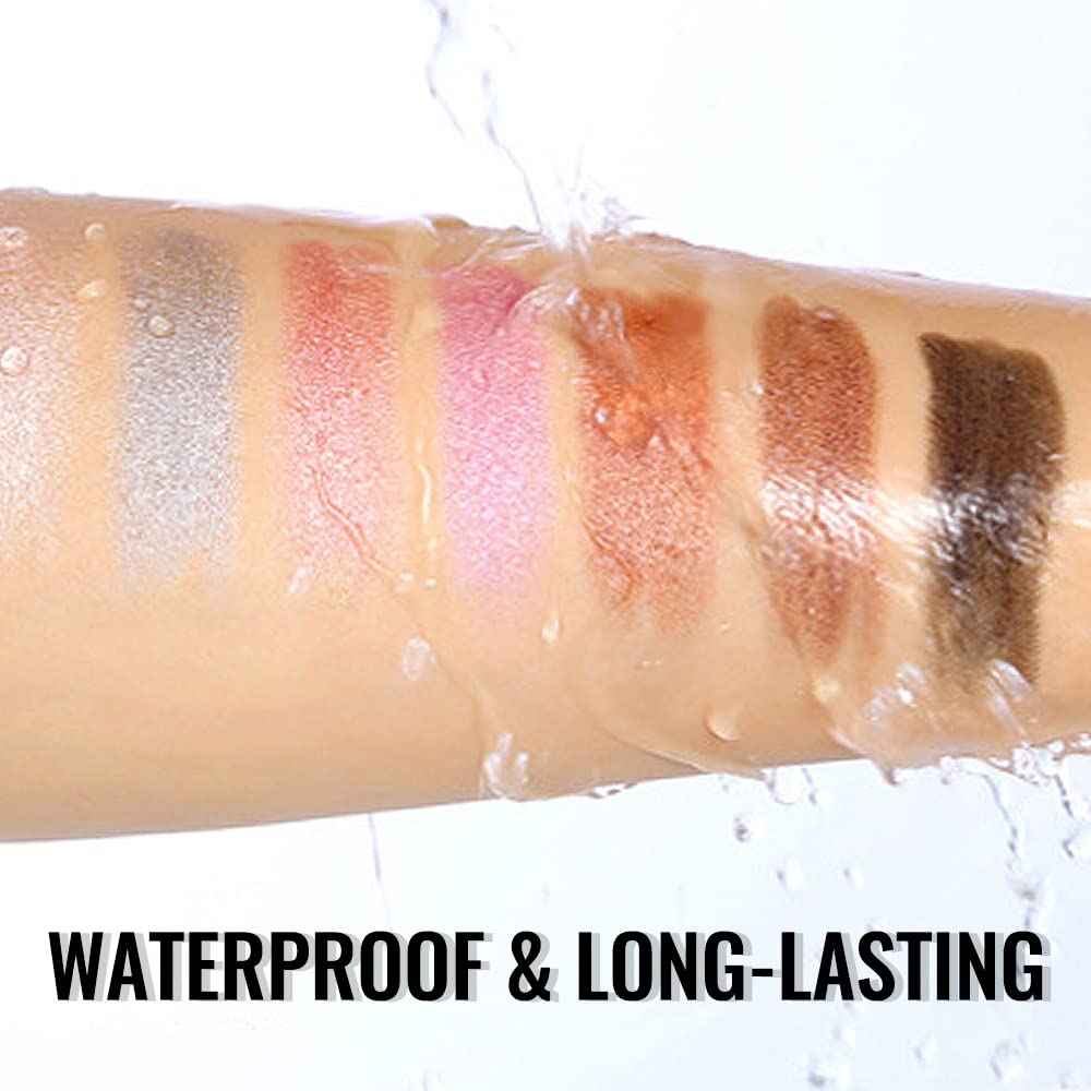 Erinde Shimmer Eyeshadow Stick, Single Eyeshadow, Glitter Eyeshadow Pencil Crayon, White Cream Eyeshadow Stick Pencil, Pearlescent Sleeper Eye Shadow for Eye Makeup 01#