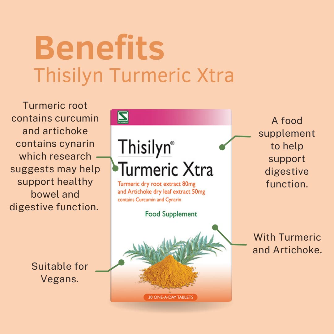 Schwabe Turmeric Xtra Digestion - Pack of 30 Tablets