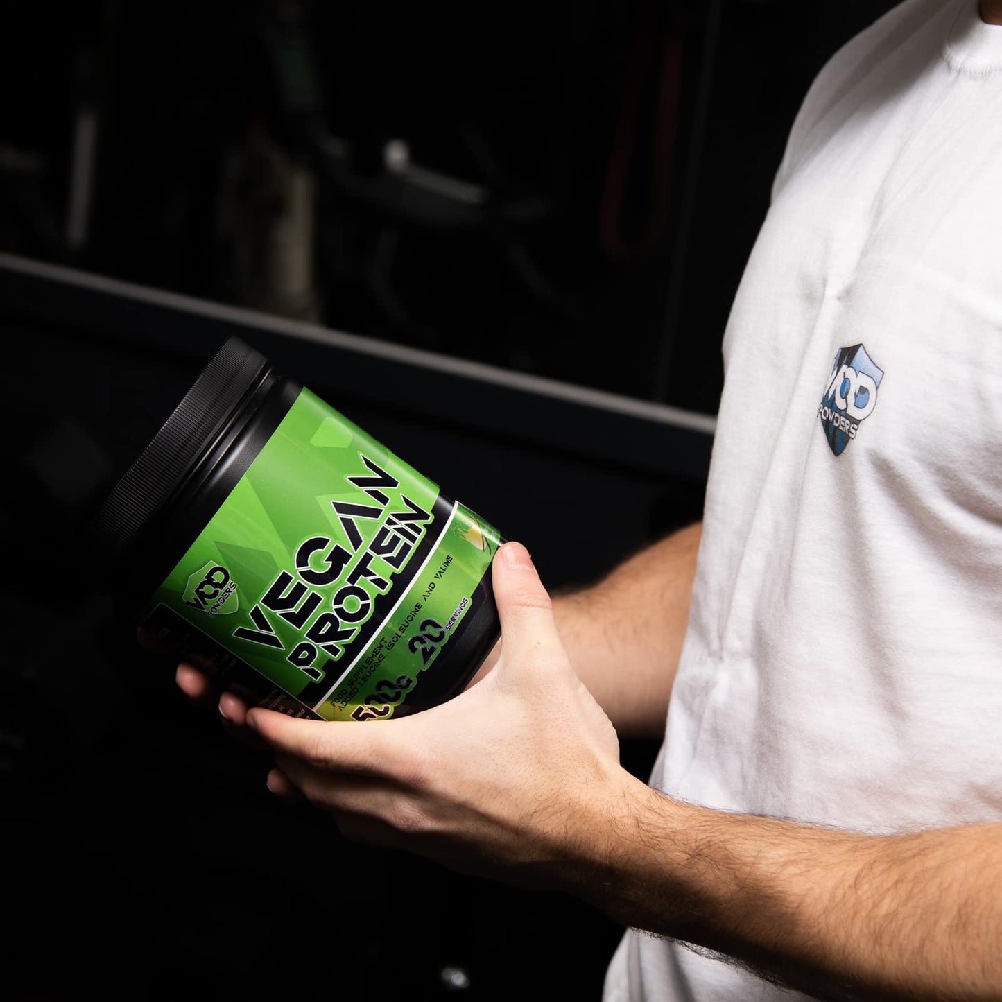 Hellenia VEGAN PROTEIN - Protein Powder Blend - WOD Powders | 3 Plant Based Vegan Protein Powders | High in fibre, Low Carb, Low Fat, Low Sugar, Dairy-Free - (Vanilla Custard)