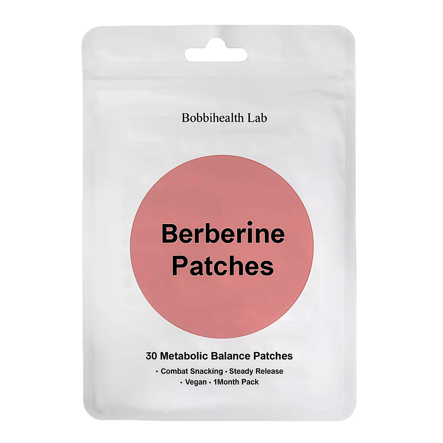 TMYIOYC Bobbihealth Lab Weightless Patches Healthy Shape Support Botanical Plant-Based Formula with Berberine, 30 Vegan Patches