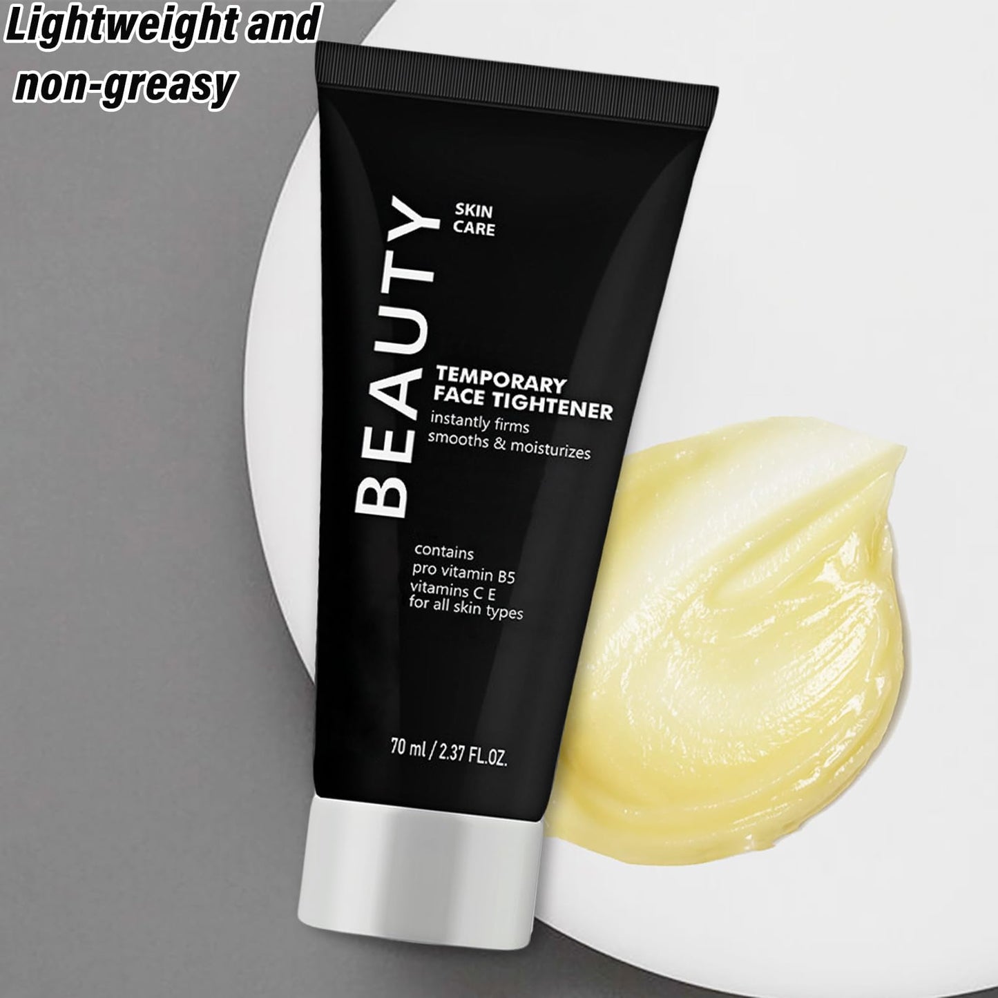 AuraBeen Firmx Temporary Face Tightener - Skin Tightening Cream for Face & Neck - Day & Night Cream for Women - Moisturizer - Hydrates & Enhances Skin's Tautness - 70ml