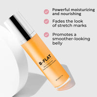 Shefave B-FLAT Belly Firming Cream, Firming Body Lotion, Skin Tightening Cream Body Moisturiser For Stretch Mark | Intense Hydration & Lifting Effect | Reduce Sagging, Restore Elasticity