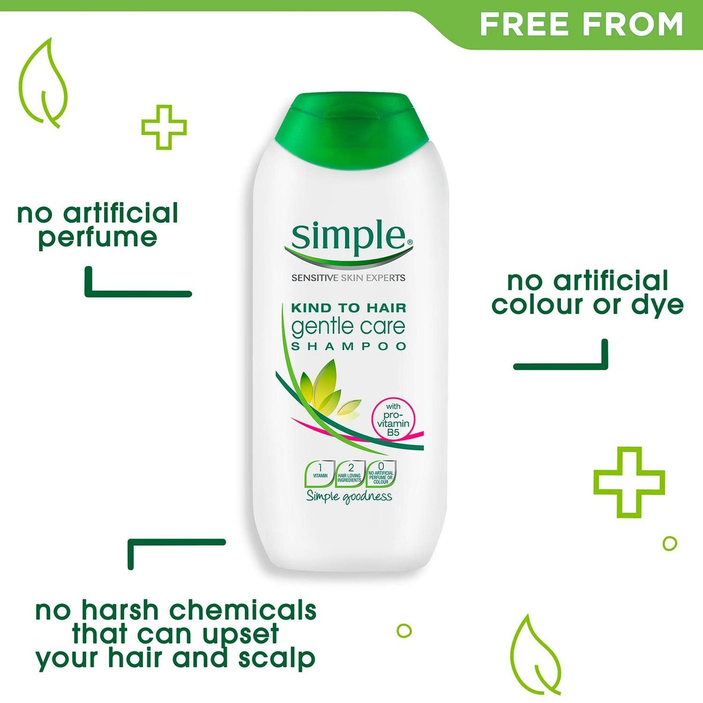 ACCANTIA HEALTH and BEAUTY Simple Gentle Care Shampoo