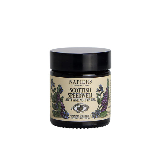 Napiers Speedwell Ageless - Anti-Aging Eye Gel - Minimises Wrinkles & Reduces Puffiness with Scottish Speedwell & Marine Collagen - 30ml