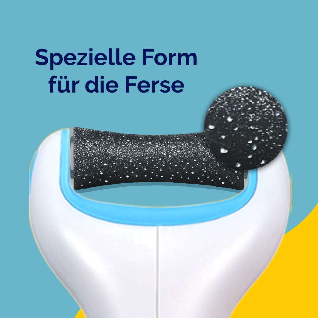 Scholl Expertcare Replacement Rollers for The Heel, Refill Pack for scholl Electric Callus Remover, with Diamond Particles, 2 Rollers.