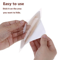 SHEBEEDO 10 PcsTattoo Cover Up Patch,High Coverage Ultra-Thin Skin Tattoo Cover Up Patch For Tattoos Scars Birthmarks Dark Spots, Long-Lasting Wear Waterproof,Seamless Makeup Stickers For Flawless Coverage