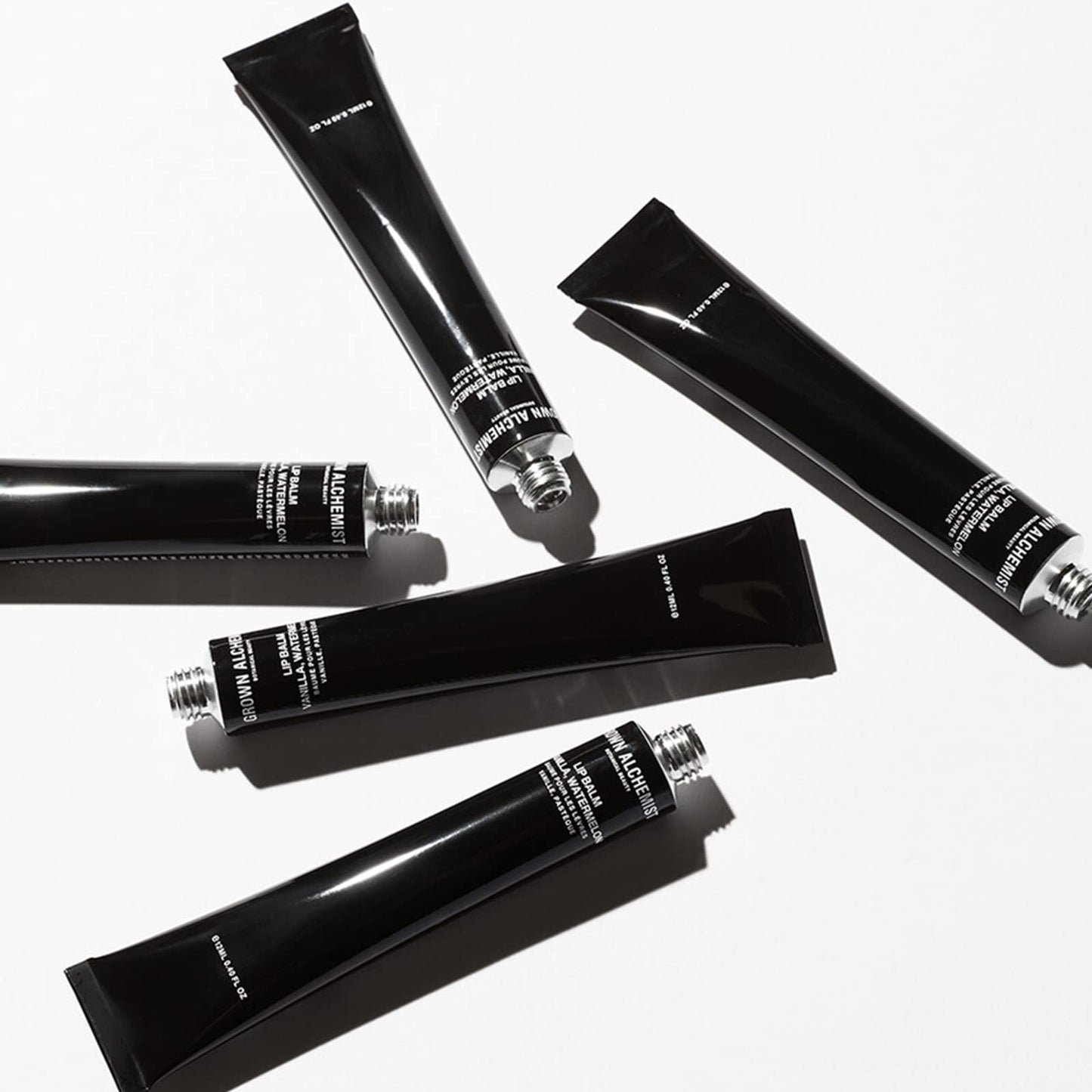 Grown Alchemist Lip Balm: Vanilla, Watermelon - Nourishing Lip Treatment Balm - Vitamin-Enriched for Soothing and Recovery - Absorbs Quickly - 12mL