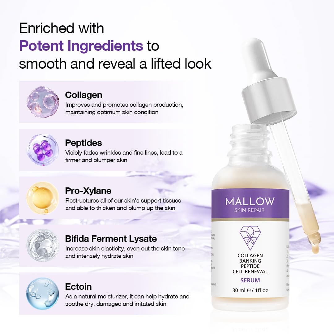 Mallow Collagen Face Serum