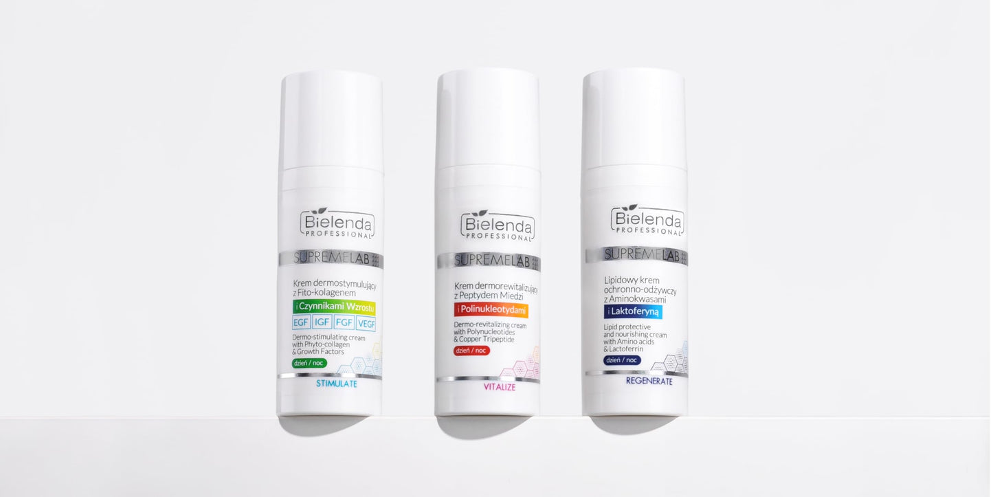 Bielenda Supremelab Skin Architect Dermostimulierende Creme mit PhytoKollagen und Wachstumsfaktoren, 50 ml