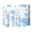 Trendyfave 5PCS Milk Skincare Set – Skincare Set for Glowing Skin