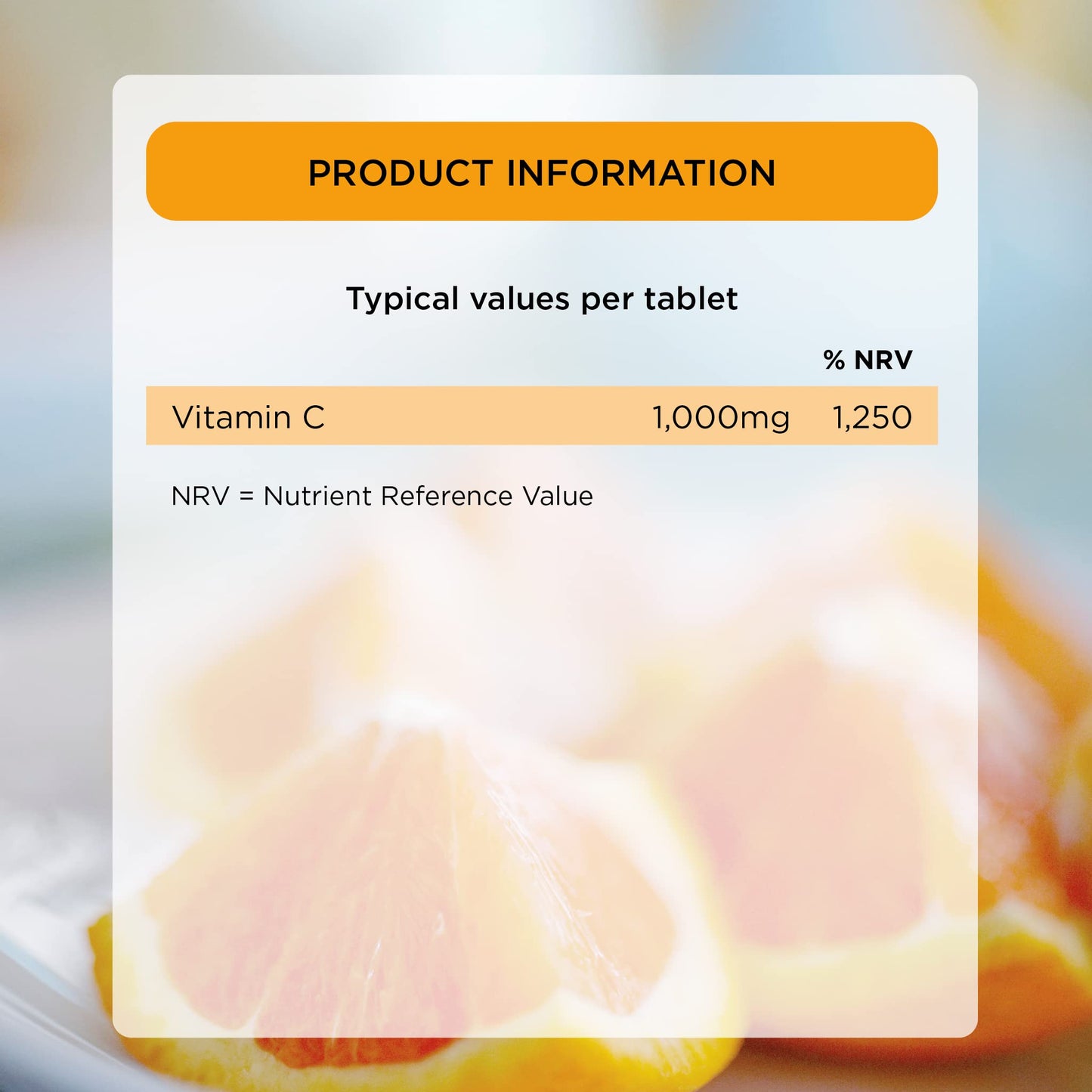 healthspan Healthspan Vitamin C 1,000mg (10 Months' Supply) | Support Your Immune Health | Reduces Tiredness & Fatigue and Supports Joint, Skin & Bone Health | Vegan