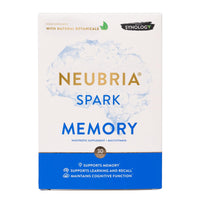 NEUBRIA Spark Memory Support Supplement - Multivitamin for Adults with Turmeric, Bacopa Monnieri, Ginkgo Biloba – Nootropic for Cognitive Function, Focus Boost & Memory - 30 Capsules