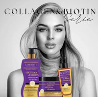 Lorenti Deep Conditioning Hair Mask 500 ml | For Dry, Damaged, Dense & Frizzed Hair | Contains Vitamin B7 & Proteins to Balance & Moisturize Hair | 16.9 Fl Oz (Collagen & Biotin)