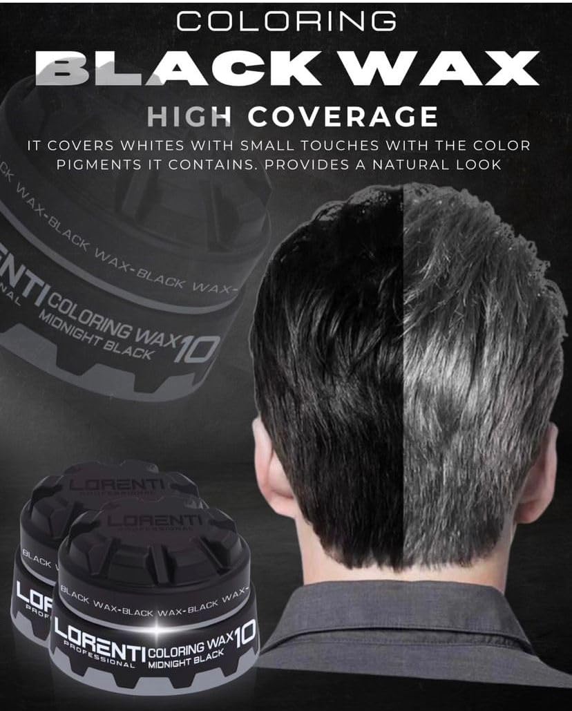 Lorenti Hair Styling Colouring Wax | DIY Colour Hair Dye Wax | Easy Washable Plant Formula | Matte Effect 150ml