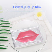 Mori Kamei 15pieces of collagen crystal lip mask nourish, moisturize, protect lips, resist aging, exfoliate skin, prevent chapped and dry skin and other problems (pink)