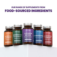 ZEROHARM Collagen Builder - Food Sourced Ingredients Liposomal Nano Absorption - 60 Vegan Capsules