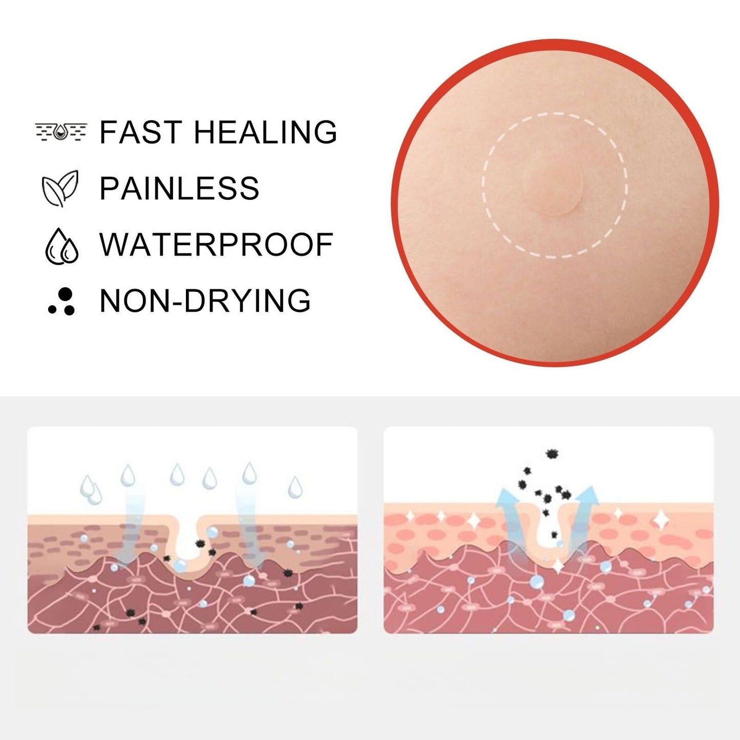 OuXing 288PCS T-ag'gone Patch,Spot Stickers,Nano Patch for Face and Skin,Face Care P/atch,Acne Pimple Patches,Skin T-ag Remover Patches,M-ole Remover,Skin Ta-g P/atches,Skin Ta-g R/emover,W-art Treatment