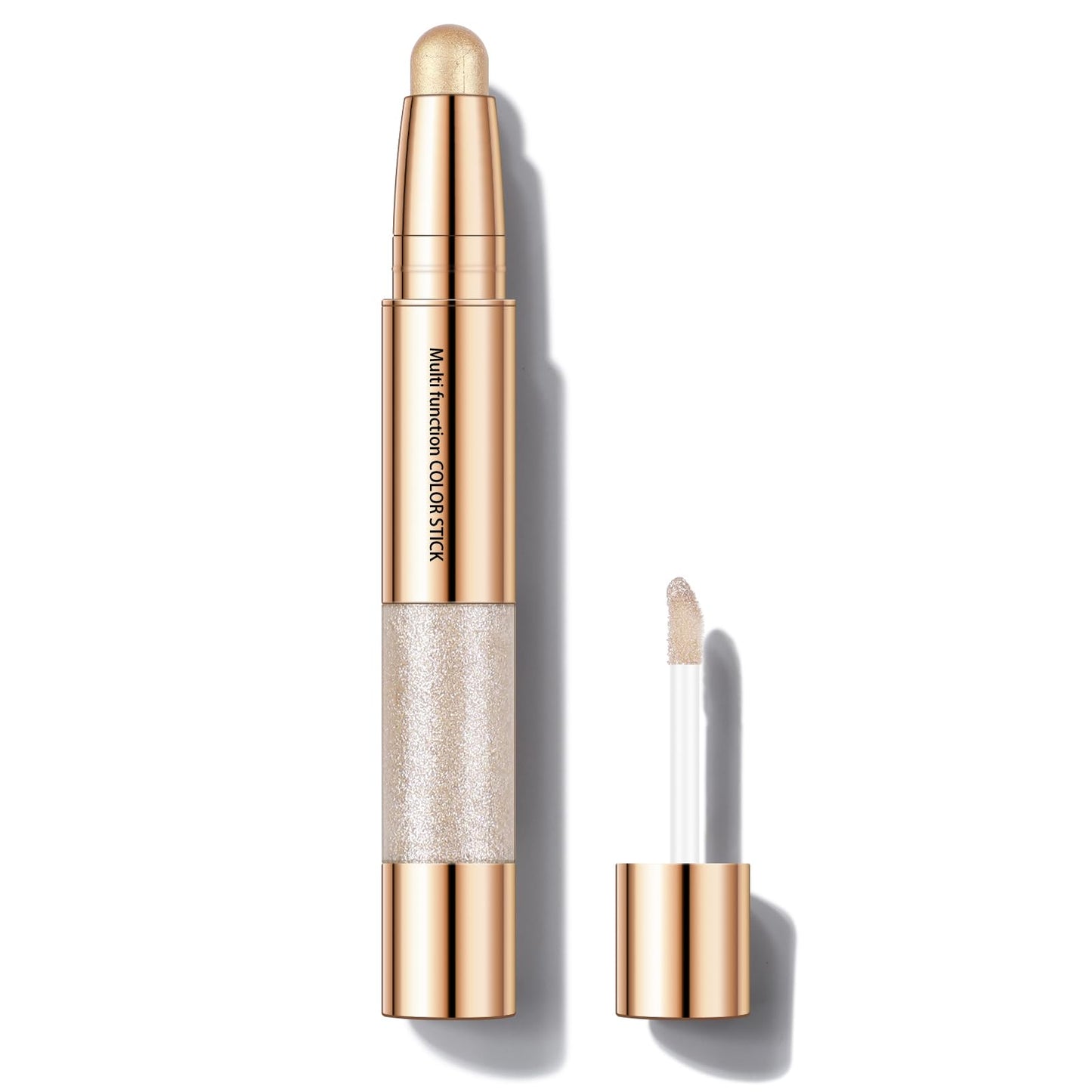 KYDA Dual-Ended Highlighting Eye Shadow Stick, 2-in-1 Liquid Eyeshadow Stick, Crayon Eyeshadow Stick, Long-lasting, Waterproof, Multi-functional Makeup stick, For Eyes, Face, Body-#04
